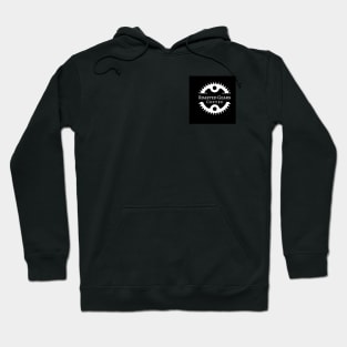 Roasted Gears Inverted Logo Corner Tee Hoodie